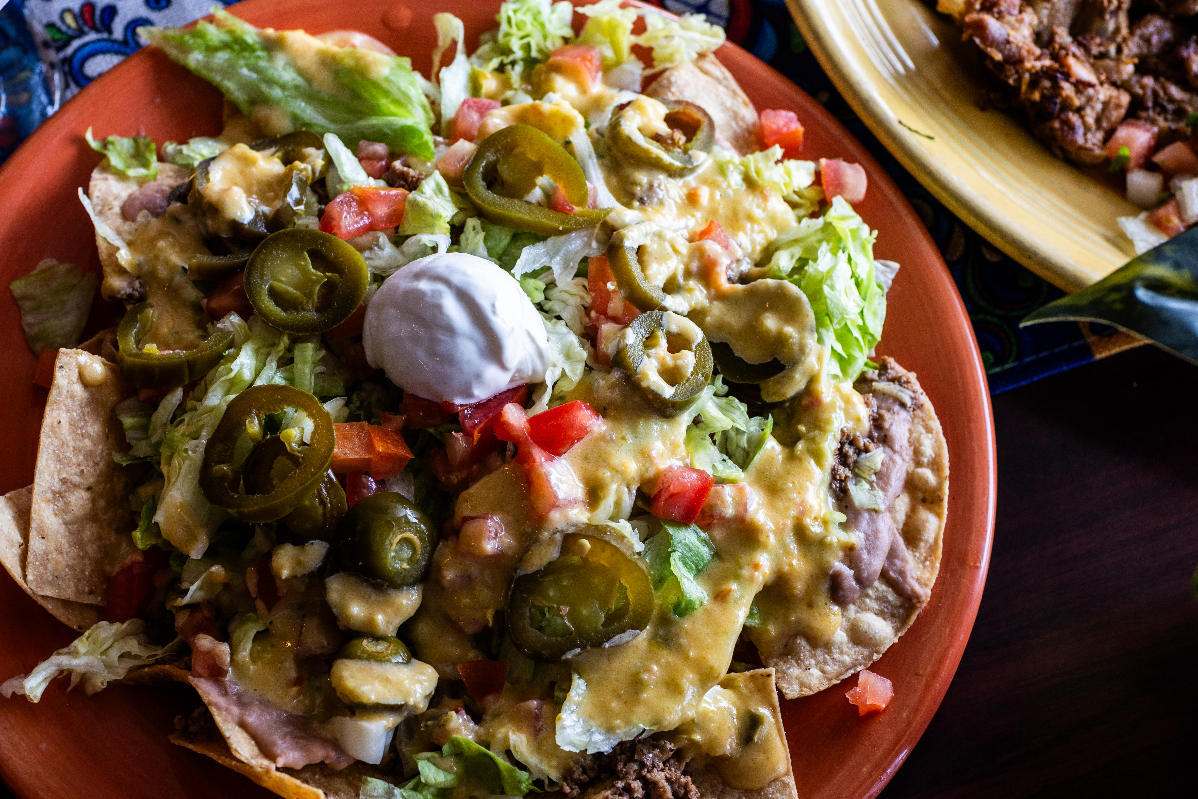 Bean and Cheese Nachos