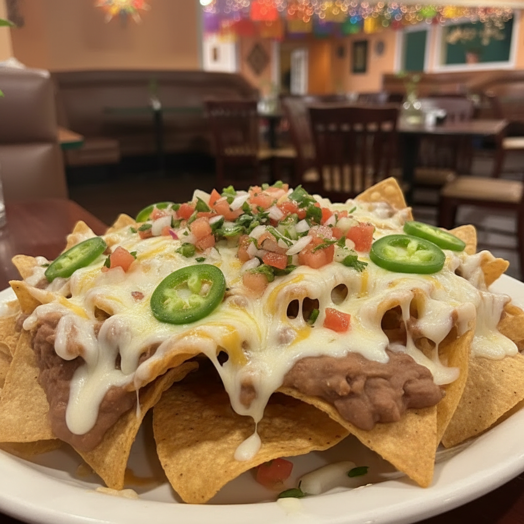 Bean and Cheese Nachos