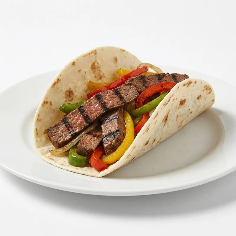 Beef or Chicken Fajita Taco