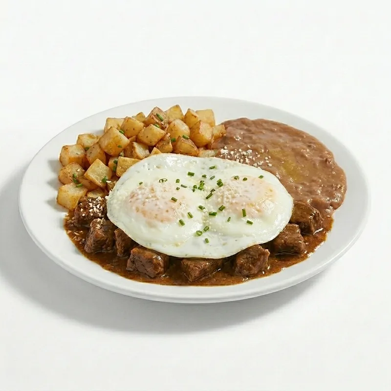 Egg and Meat Platter