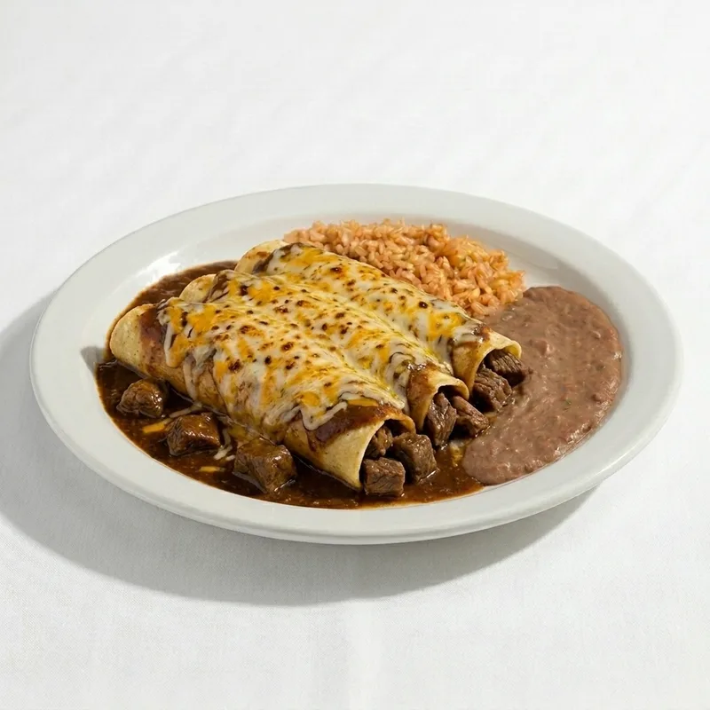 Enchiladas de Guisada