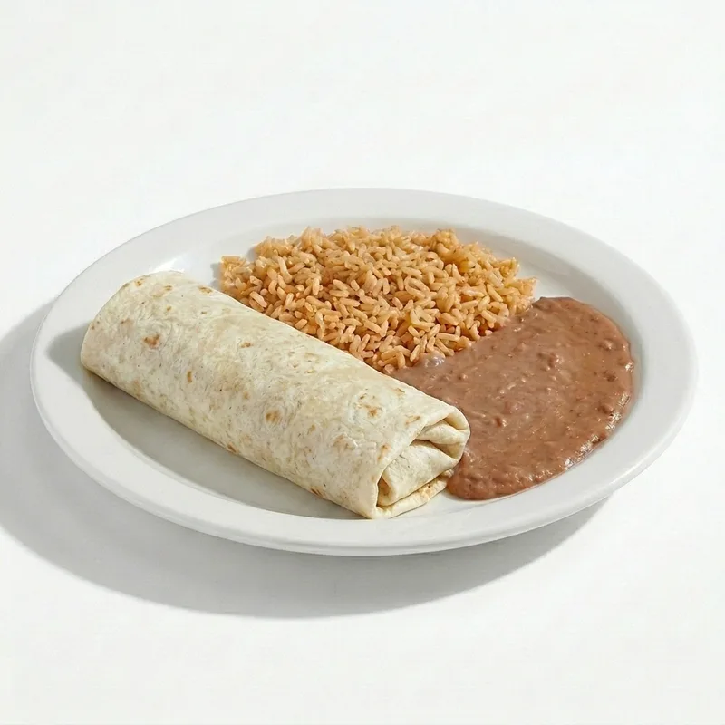 Kids Bean and Cheese Burrito