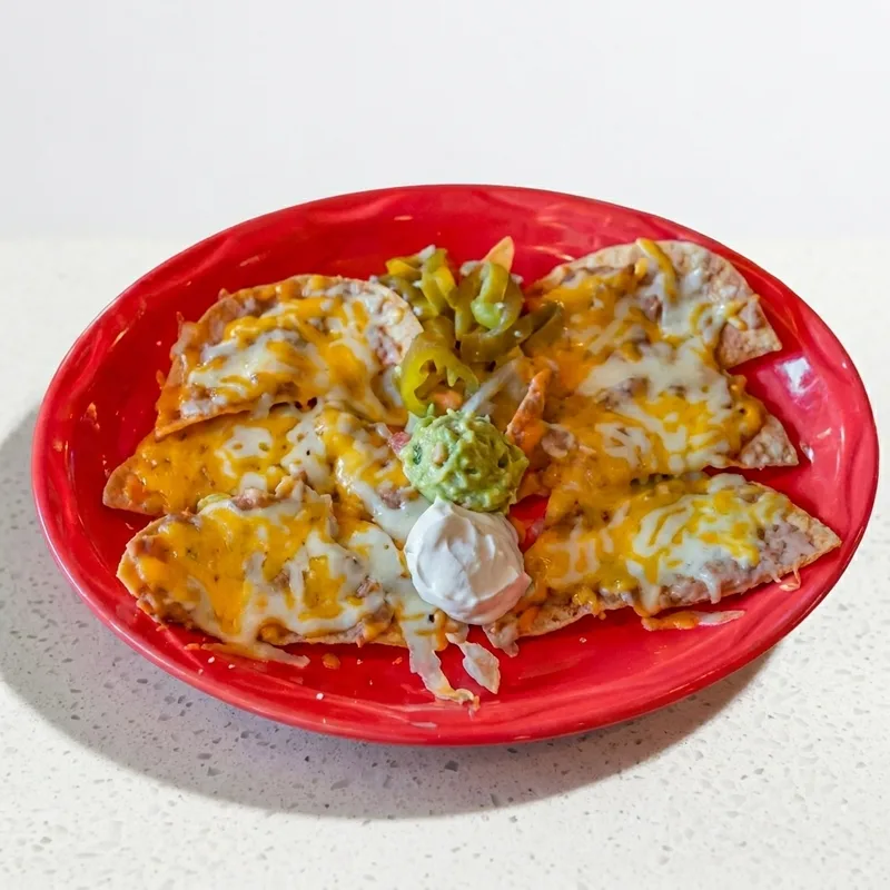 Bean and Cheese Nachos