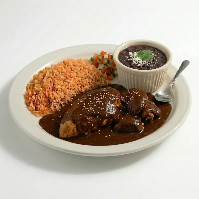 Pollo en Mole Poblano